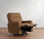 Parker Leather Power Swivel Glider Recliner