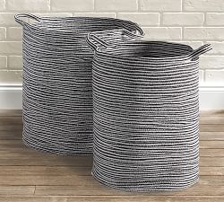 Diana Round Baskets, Set of 2