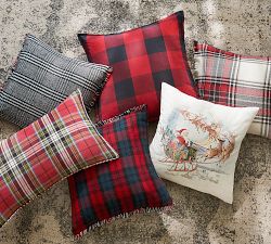 Albright Reversible Plaid Pillow Cover