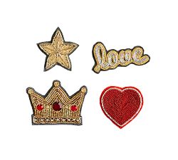 Beaded Sticker - The Fashionista