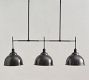 Metal Bell Linear Chandelier (43&quot;)