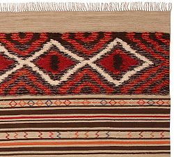 Scout Synthetic Kilim Rug Swatch