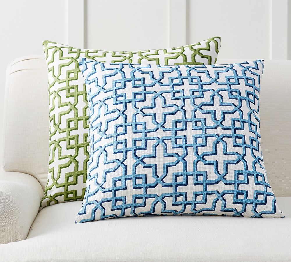 Shadow Trellis Pillow Cover