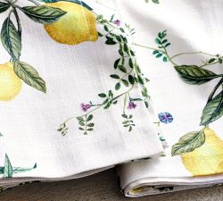 Monique Lhuillier Positano Organic Cotton Napkins - Set of 4
