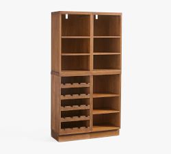 Reed Modular Bar Shelf with Wine Storage (36&quot;)