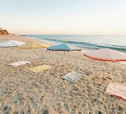 St. Tropez Scalloped Beach Umbrella