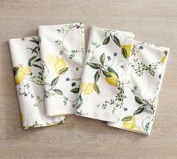 Monique Lhuillier Positano Organic Cotton Napkins - Set of 4