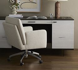 Balb Upholstered Swivel Desk Chair