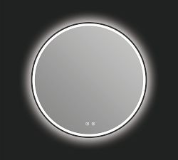 Dion Round Lighted LED Mirror