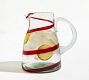 Red Ribbon Handcrafted Pitcher