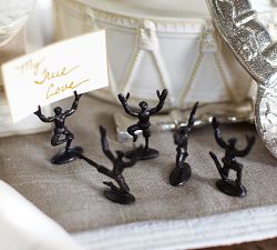 Ten Lords a Leaping Place Card Holders, Set of 10
