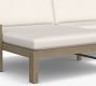 Indio Eucalyptus 3-Piece U-Shaped Double Chaise Outdoor Sectional (140&quot;)
