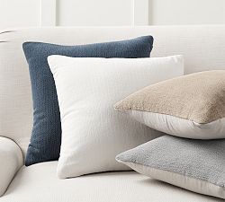 Stonewashed Slub Cotton Pillow