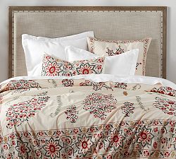 Catarina Printed Suzani Percale Duvet Cover &amp; Shams
