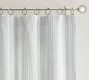 Hawthorn Striped Cotton Rod Pocket Curtain