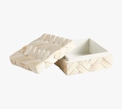 Open Box: Rylie Bone Decorative Box