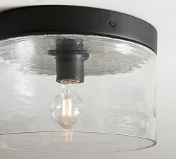 Frances Glass Flush Mount (12&quot;)