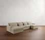 Westwood Fin Arm Deep Seat Double Chaise Sectional (186&quot;)