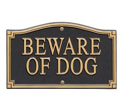 Beware of Dog Sign