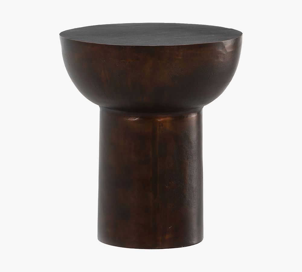 Encina Round Metal End Table (20&quot;)