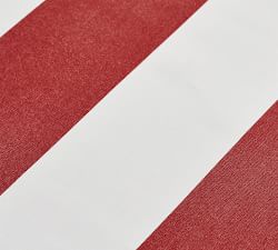 Open Box: Sunbrella® Awning Stripe Outdoor Tablecloth