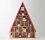 Rustic Wooden House Advent Calendar