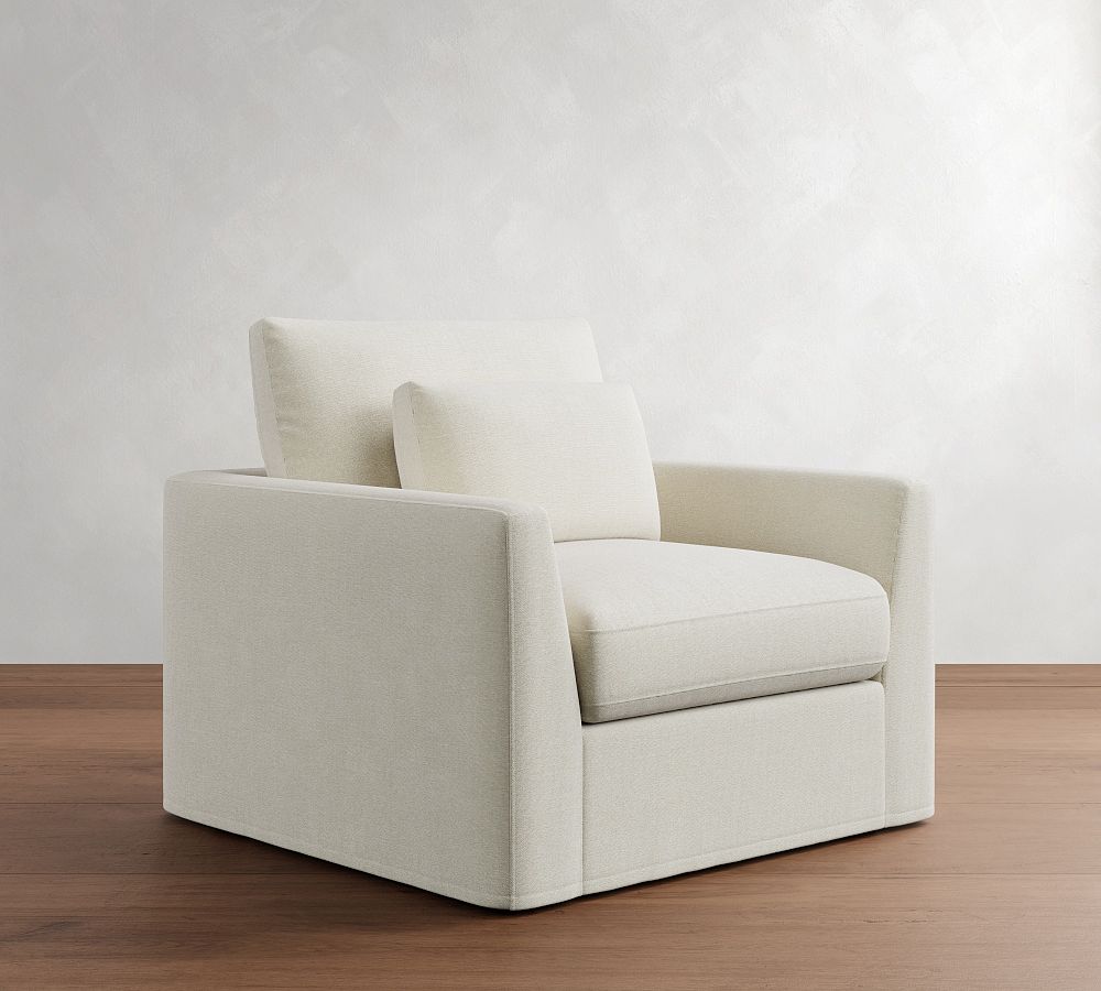 Westwood Fin Arm Deep Seat Slipcovered Chair