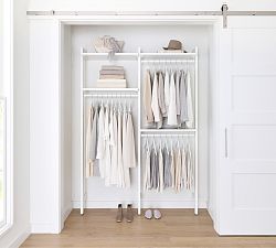 Essential&#160;Reach-In&#160;Closet by Hold Everything, 5' Complete Hanging System&#8203;
