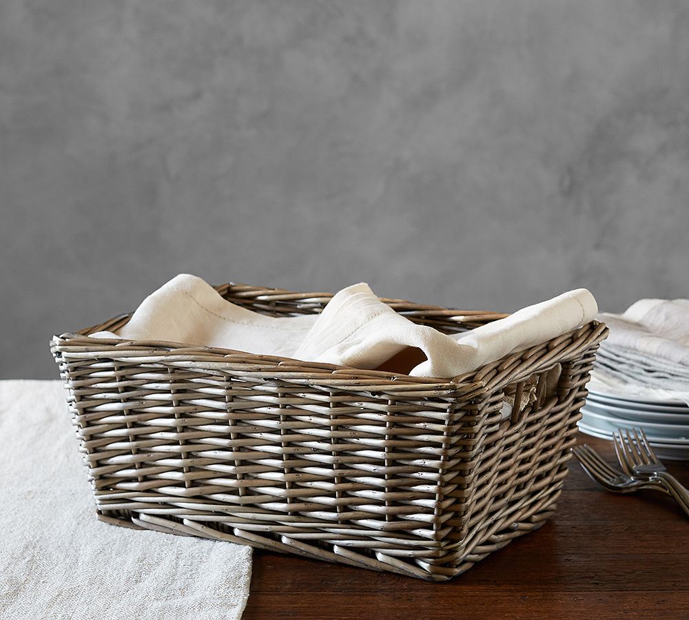 Willow Low Basket