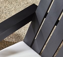 Malibu Metal Adirondack Outdoor Lounge Chair