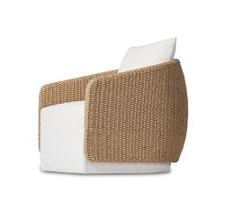 Malone Wicker Swivel Outdoor Lounge Chair