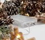 Pinecone &amp; Wood String Lights Garland