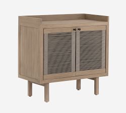 Kelley Teak Outdoor Storage Cabinet