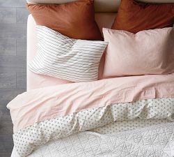 The Emily &amp; Meritt Pickstitch Organic Cotton Quilt &amp; Shams