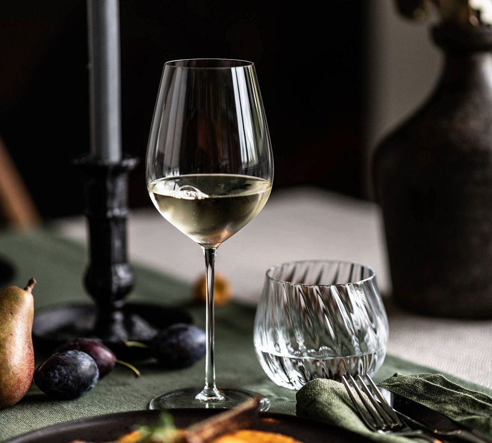 Enoteca Handcrafted Chardonnay Glasses, Set of 2