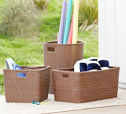 Palmetto Outdoor Baskets - Honey