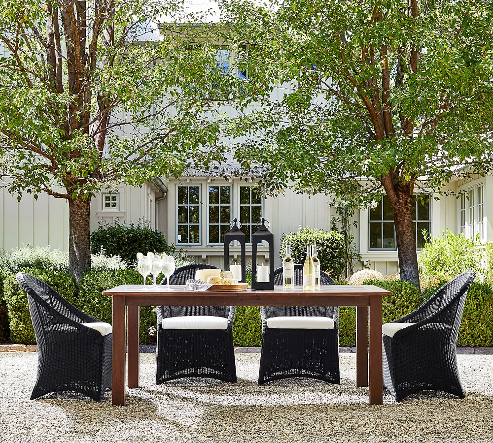 Chatham Mahogany Extending Outdoor Dining Table
