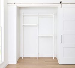 Essential&#160;Reach-In&#160;Closet by Hold Everything, 5' Complete Hanging System&#8203;