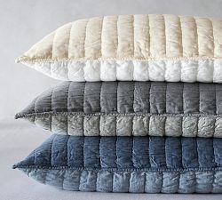 Cotton Silk Channel Sham