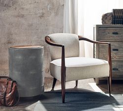 Olive Round Side Table (17")