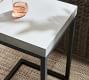 Sloan 15&quot; Concrete &amp; Iron Outdoor C-Table