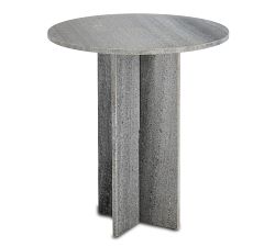 Bolton Round Marble Accent Table (18&quot;)