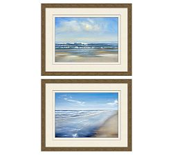 Tidepool Reflections &amp; Sullivan's Island Framed Print
