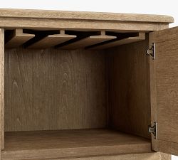 Sausalito Cane Bar Cabinet (41&quot;)