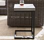 Sloan 15&quot; Concrete &amp; Iron Outdoor C-Table