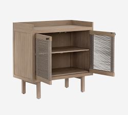 Kelley Teak Outdoor Storage Cabinet