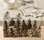 Rustic Forest Cotton/Linen Napkins - Set of 4