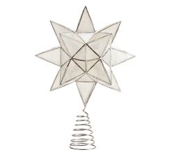 Capiz Star Tree Topper