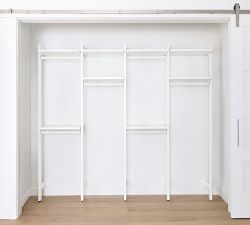 Essential&#160;Reach-In&#160;Closet by Hold Everything, 8' Complete Hanging System&#8203;