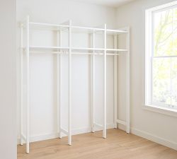 Essential Walk-In Closet by Hold Everything, 7' Long Hanging System​